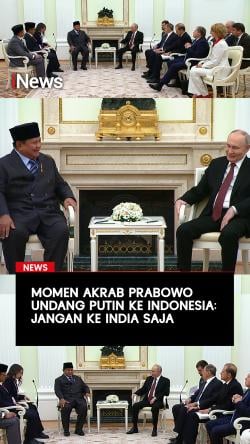 Momen Akrab Prabowo Undang Putin ke Indonesia: Jangan ke India Saja