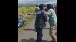 Mencekam! Bentrokan di Halmahera Barat, Warga Saling Serang Gunakan Parang dan Batu<