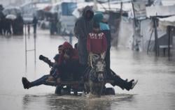 Gaza Diterjang Badai Byron, 14 Orang Tewas