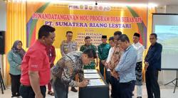 Cegah Karhutla, PT Sumatera Riang Lestari Kembali Giatkan Program Desa Bebas Api<