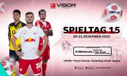 Jadwal Bundesliga Spieltag15, Dortmund, Leipzig, hingga Bayern Siap Tempur di VISION+
