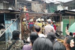 Penampakan Lokasi Kebakaran Maut Tewaskan 5 Orang di Penjaringan Jakut