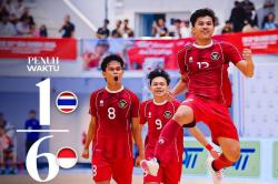 Timnas Futsal Putra Indonesia Ukir Sejarah Emas Pertama SEA Games 2025 usai Bantai Thailand 6-1