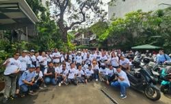 Kumpul, Komunitas Motor Matic Jabodetabek Gelar Kopdar dan City Riding