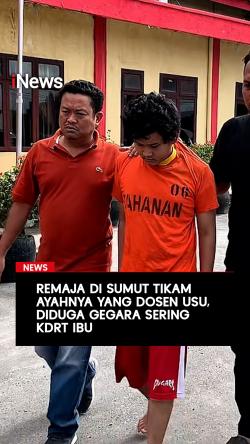 Remaja di Sumut Tikam Ayahnya yang Dosen USU Diduga Gegara Sering KDRT Ibu