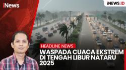 Waspada Cuaca Ekstrem di Tengah Libur Nataru 2025