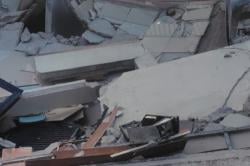 Geger! Bangunan Lahan Parkir 2 Lantai di Jakut Tiba-Tiba Roboh