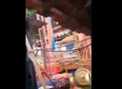 Detik-Detik Mencekam Tenda Pernikahan di Cirebon Roboh Disapu Angin Kencang, Tamu Berhamburan