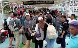 Libur Nataru, Kepulauan Seribu Masih Diminati Ribuan Wisatawan