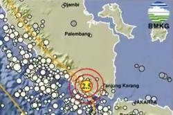 Gempa Hari Ini Guncang Tanggamus Lampung, Cek Kekuatan Magnitudonya! <