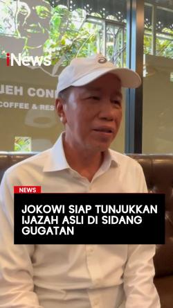 Jokowi Siap Tunjukkan Ijazah Asli di Sidang Gugatan