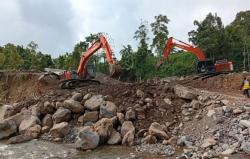 Banjir Bandang Susulan Terjang Agam Sumbar, Kementerian PU Tambah Alat Berat 