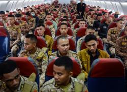 1.138 Praja IPDN Dikerahkan ke Aceh Tamiang Bantu Bersihkan Kantor Terdampak Banjir<