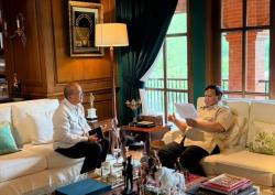 Prabowo Bertemu Rosan di Hambalang, Bahas Proyek Hilirisasi Rp100 Triliun