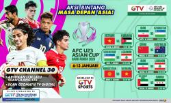 Jadwal Siaran Langsung Piala Asia U-23 2026! Live di GTV