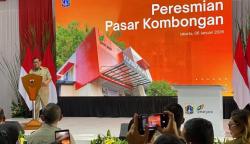 Pramono Resmikan Pasar Kombongan di Kemayoran usai 5 Tahun Mangkrak
