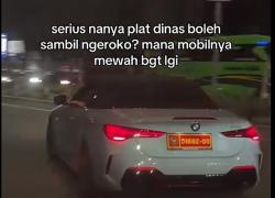Viral Mobil BMW Pakai Pelat Dinas, Kemhan: Palsu!