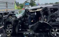 Kabiro Humas Kementerian UMKM Tewas Kecelakaan di Tol Pejagan-Pemalang<