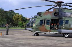 Cari Pesawat ATR Hilang di Maros, TNI AU Kerahkan Helikopter Caracal