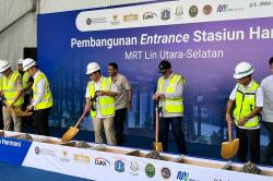 Pramono: Kawasan Stasiun Harmoni MRT Jakarta bakal Jadi TOD Strategis