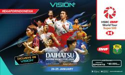 Jadwal Lengkap dan Link Live Streaming Indonesia Masters 2026, Saksikan di VISION+