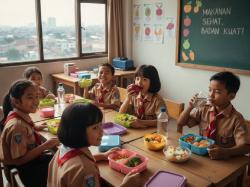 PERSAGI Ajak Gen Alpha Melek Gizi, Pintar Kenali Makanan Sehat di Sekolah
