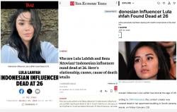 Lula Lahfah Meninggal Jadi Sorotan Dunia, Banyak Media Asing Memberitakan