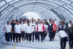 Gubernur Pramono Anung Resmikan Groundbreaking JPO JIS-Ancol