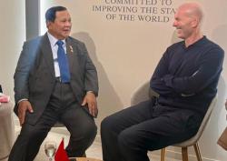 Prabowo Berdiskusi 45 Menit dengan Zidane di Davos, Bahas Masa Depan Sepak Bola RI