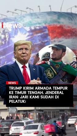 Trump Kirim Armada Tempur ke Timur Tengah, Jenderal Iran: Jari Kami Ini Sudah di Pelatuk
