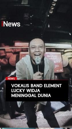 Vokalis Band Element Lucky Widja Meninggal Dunia