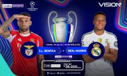 Link Live Streaming Benfica vs Real Madrid di Liga Champions, Mbappe di Ambang Rekor