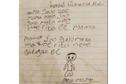 Bikin Sedih! Isi Surat Siswa SD Gantung Diri di Ngada NTT, Diakhiri Gambar Anak Menangis<