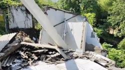 2 Rumah Ambruk, 4 Lainnya Terancam akibat Pergerakan Tanah di Sumedang<