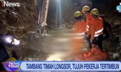 Tambang Timah di Bangka Longsor, 7 Orang Tewas Tertimbun