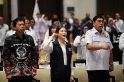 Momen Angela Tanoesoedibjo Kukuhkan Pengurus DPW Partai Perindo Sulawesi Selatan