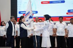 Angela Tanoesoedibjo Resmi Lantik Abdul Hayat Gani Jadi Ketua DPW Partai Perindo Sulsel