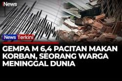 Gempa Pacitan Magnitudo 6,4 Tewaskan 1 Warga, Sejumlah Rumah Rusak