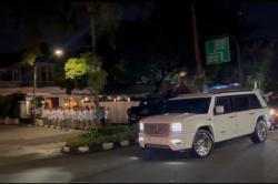 Syukuran HUT ke-18 Gerindra, Prabowo dan Para Elite Partai Tiba di Kertanegara