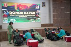 Sambut HUT ke-65, Kostrad Gelar Donor Darah sebagai Wujud Kepedulian Sosial