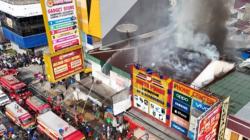 Kebakaran Toko HP di Samarinda, Karyawan Panik Selamatkan Diri<