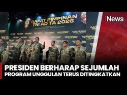 Rapim TNI AD Bahas Program Prioritas Pemerintah 