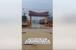 Banjir Kembali Terjang Tapteng usai Diguyur Hujan Ekstrem, Warga Dievakuasi<