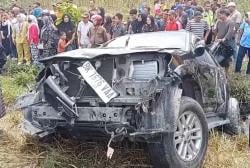 Kecelakaan Maut Minibus Tertabrak KA Putri Deli di Asahan, 2 Anak Tewas 1 Kritis<