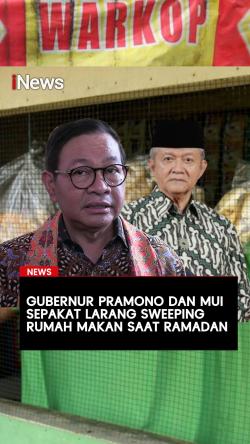Gubernur Pramono dan MUI Sepakat Larang Sweeping Rumah Makan saat Ramadan