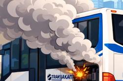 Kronologi Bus Transjakarta Keluar Asap di Halte Pancoran, Bikin Penumpang Panik