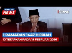 Hasil Sidang Isbat Tetapkan 1 Ramadan 1447 H Kamis 19 Februari 2026