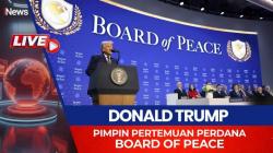 Link Live Streaming Pertemuan Perdana Board of Peace Dihadiri Prabowo dan Trump Malam Ini!