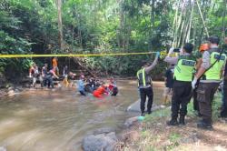 Malang Geger! Mayat Tanpa Busana Ditemukan di Sungai Jilu, Tangan Terikat-Mulut Tersumpal<