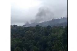 Heboh! Pesawat Jatuh di Krayan Nunukan Kaltara, Kepulan Asap Hitam Gegerkan Warga